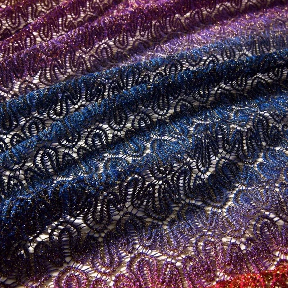 Patterned Lurex Sweater Duster - Picture 10 of 10